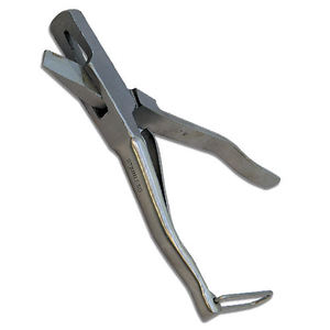 Alicates para marcar orejas de cerdo de acero inoxidable DETAIN IMPEX, herramienta profesional para marcar orejas de cerdo, certificación CE, para la identificación de lechones - Product Image 1