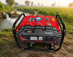 Generador Portátil de Gasolina SS SAMSON SS3800G 3KVA 230V 50Hz con Motor Refrigerado por Aire y Arranque Manual para Uso Residencial - Product Image 5