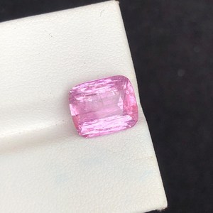 Imperial Pink Topaz <b>Cushion</b> Cut Katlang Pakistan Gemstone Natural Loose Stone High Quality Rare Jewelry Gem Wholesale - Product Image 4