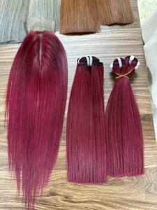 ขายส่งสีที่ได้รับความนิยมตรงรวมกลุ่มผมมนุษย์เวียดนามดิบสําหรับการฝึกหัวสําหรับผู้หญิงผิวดํารุ่นหญิง - Product Image 6