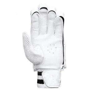Gants de cricket en cuir de qualité supérieure, fabriqués en usine, avec logo personnalisé, couleur personnalisable, confortables et protecteurs. - Product Image 3