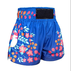 Wholesale Custom Plain Stretchy Muay Thai Fight Mma Kick Boxing Martial Arts Fight <b>Shorts</b> Plus Size <b>Men</b> Women BreathableV - Product Image 4