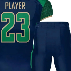 Maillot de football américain oversize personnalisé, imprimé par sublimation, à manches courtes, respirant et anti-humidité, pour le streetwear et les fans - Product Image 4