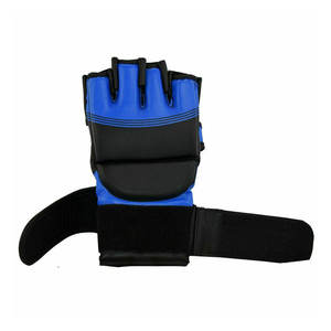 Vente flash - Gants d'entraînement de boxe MMA en cuir de haute qualité, avec poignées antidérapantes, logo personnalisé, gants de sparring - Product Image 6
