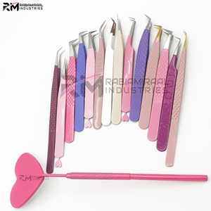 Estuche de Cuero PU de Alta Calidad RMI para Pinzas de Pestañas de 45 y 90 Grados, Acero Inoxidable, Almacenamiento de Múltiples Piezas de Alta Gama - Product Image 5