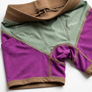 Shorts de bain pour hommes à séchage rapide, style décontracté, taille mi-haute élastique avec poches, color block personnalisable - Product Image 6
