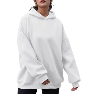 Jersey de invierno Drop Shoulder casual streetwear Drop Shoulder figuras transpirables Sudaderas con capucha ecológicas de punto - Product Image 3