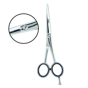Ciseaux professionnels pour cheveux UBI, acier inoxydable, pour droitiers, manche long, outils de coupe pour salon de coiffure - Product Image 2