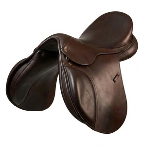 Silla de montar para caballo de cuero de grano completo marrón, la más vendida, con asiento cómodo para viajes de larga distancia, disponible a un precio asequible. - Product Image 3
