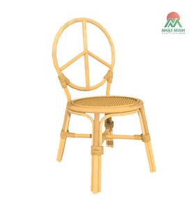 Chaise en rotin pour enfants Nht Minh, dossier croisé, design moderne, ergonomique, sécuritaire, manuelle, pour l'extérieur, design tropical, durable - Product Image 3
