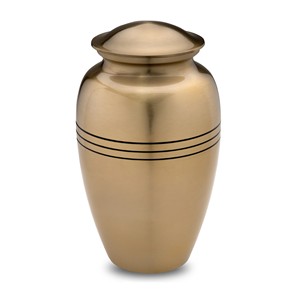 Metal Urn Style <b>Decorative</b> <b>Vase</b> With Cover Home Interior Accent - Product Image 5