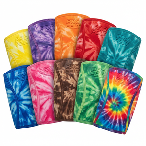 Tie Dye Compression 5mm 7mm Support for Weightlifting Powerlifting Fitness Training Heavy Protection Pain Relief <b>Knee</b> Sleeves - Product Image 1