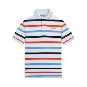 Hombres de algodón 100% ecológicos de la mejor calidad para Polo Tela de punto de tamaño suelto con envío gratis - Product Image 1