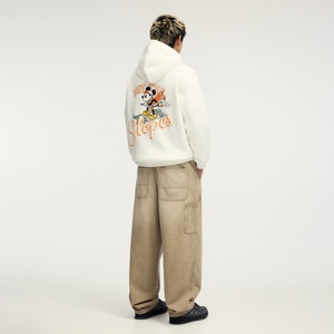 เสื้อฮู้ดดี้แบบสวมหัว400เสื้อมีฮู้ดดี้แบบสตรีทพิมพ์ลาย Dtf โลโก้ออกแบบได้ตามต้องการสำหรับ2025 - Product Image 5