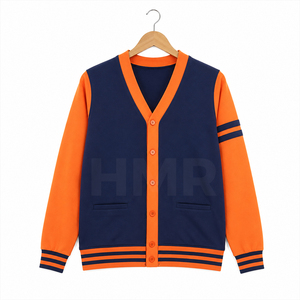 HMR Sisterhood Acrylic Sorority V-neck Button Casual Tops Knitwear <b>Cardigan</b> <b>Sweater</b> Embroidered <b>Sweater</b> Coat - Product Image 5