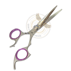 Tijeras Profesionales de Peluquería QORVEX INSTRUMENTS de Acero Inoxidable con Hoja de Corte Recto y Afilado, para Diestros, Mango Mediano - Product Image 4