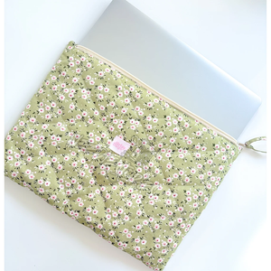 Bolso para portátil multiusos de yute natural con bolsillo con cremallera, bolso de hombro ecológico para el trabajo - Product Image 3