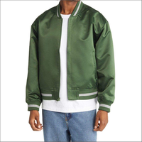 Veste en molleton de haute qualité pour homme avec manches en cuir véritable, col montant, logo avant écologique, imperméable et respirante