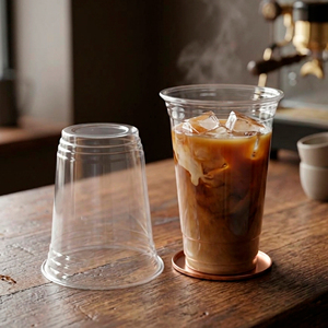 Viet Nam Wholesale Disposable 16oz & 22oz PP <b>Cups</b> Transparent 95mm Diameter Lid <b>Plastic</b> <b>Cup</b> For Tea Coffee Juice Beverages - Product Image 2
