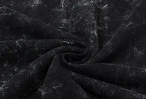 เสื้อยืดสีดำแบบ Acid Wash ทรงหลวมไหล่ตก สไตล์วินเทจ ผ้าคอตตอนหนา แขนสั้น ไซส์ใหญ่พิเศษ เสื้อยืดพื้นฐานแบบ Acid Wash สำหรับผู้ชาย - Product Image 6