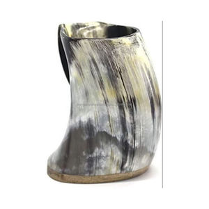 Meilleur mug en corne Trinkhorn fabriqué à la main par Tayyab Handicraft - Product Image 5