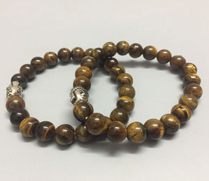 Natural Gemstone Tiger Eye Chakra <b>Bracelet</b> Wholesale Natural AA Tiger Eye Handmade Semi-Precious Agate Item at Reasonable Price - Product Image 5