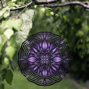 CIFbuy Girandola Solare Eolica 4-in-1 per Giardini, Cortili, Balconi, Decorazioni Esterne, Giochi d'Acqua, Ornamenti da Giardino - Product Image 4