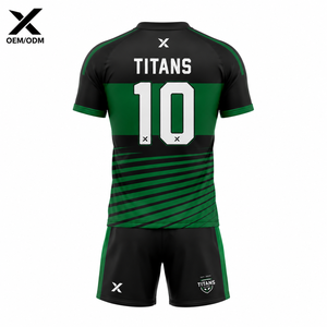 ชุดเสื้อรักบี้ X-Men แบบซับลิเมชั่น 100% โพลีเอสเตอร์ คอวี แขนกุด ระบายเหงื่อ แห้งเร็ว ใส่ได้ทุกฤดู สำหรับทีม - Product Image 2