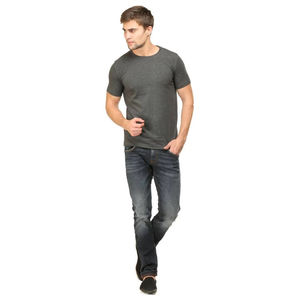 Camiseta de Manga Corta con Cuello Redondo para Hombre, Estilo Casual, 100% Algodón, Tejido Worsted, Logotipo Frontal, Transpirable, Gran Venta - Product Image 6