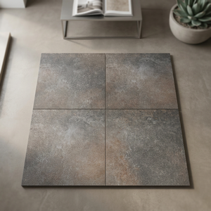 Piastrella in Gres Porcellanato Rettificato R11 per Esterni 600x600mm Marrone Pacifico Antiscivolo Economica per Progetti di Pavimentazione in Medio Oriente - Product Image 6