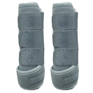 Protège-tendons de luxe pour chevaux en polyester élastique – Protection équine pour l'équitation – Fournisseur d'usine sur mesure - Product Image 1