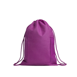 Mochila Deportiva Ligera de Lona Personalizada y Colorida, con Cordones, Diseño de Logotipo Personalizado, Bolsas Deportivas Unisex OEM, Gran Venta - Product Image 5
