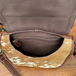 New Western Hand Tooled Leather Crossbody Bag Luxury Turquoise Floral Purse Carved Genuine Leather Women Western <b>Handbags</b> - Product Image 4