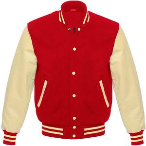 Chaqueta Bomber de Béisbol para Niños, Fabricada a Medida por OEM, 100% Poliéster, Transpirable, Ecológica, con Botones, para Otoño, para Niñas - Product Image 1