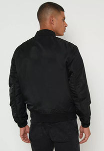 Chaqueta de Piloto Americana Retro Personalizada con Cuello Alto para la Moda Urbana de Primavera, Altamente Versátil y en Color Sólido - Product Image 4