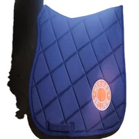 Tapis de Selle Anglais de Qualité Supérieure pour Cheval Collection Été Polyvalent de Saut Design Personnalisé Assurant une Équitation Confortable et Sécurisée