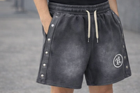 Shorts décontractés en jersey respirant pour hommes, personnalisables, imperméables, style streetwear OEM