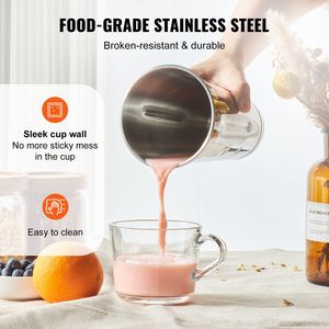 375 elettrico W X 2 Milkshake Maker 3-Speed Drink Mixer frullatore 2X820 ml tazze in acciaio inox per la casa commerciale - Product Image 4