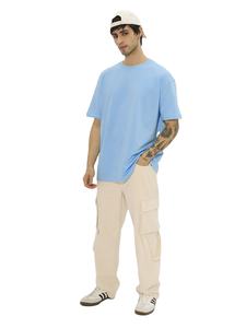 Camiseta de gran tamaño para hombre Galactic Spectrum Graphic 100% algodón de secado rápido transpirable stock camisetas para hombres - Product Image 3