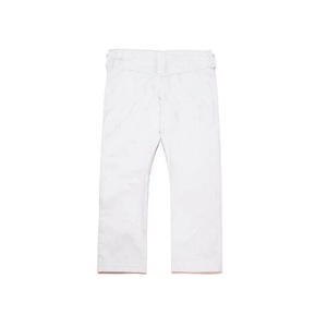 Kimono de Jiu-Jitsu blanc en coton 450 GSM, coupe classique, taille adulte unisexe, avec écussons jaunes sur les épaules - Product Image 4