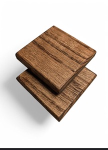 Sous-verre en bois pour la décoration de la maison, couleur bois naturel, pour la décoration de la table, pour la cuisine - Product Image 3