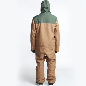 Traje de Esquí Profesional Personalizado de una Pieza, Chaqueta de Esquí Impermeable, a Prueba de Viento, Cálida y Holgada para Hombres y Mujeres, Ropa Deportiva - Product Image 2