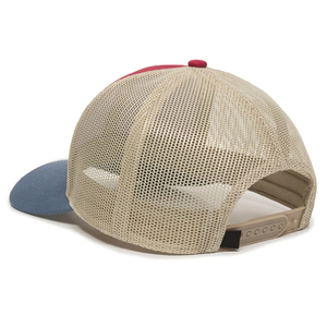 Customized Trucker Baseball Caps 5-Panel Sporty 3-Tone Structured Front Mesh Back Adjustable Snapback <b>Hats</b> Bulk Custom <b>Hats</b> - Product Image 6