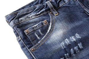 Pantalones Vaqueros para Hombre, Transpirables, de Color Sólido, de la Mejor Calidad, Nuevo Modelo, Corte Ajustado, Servicio OEM, Mejor Diseño, Hechos en Pakistán - Product Image 6