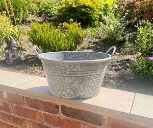 Jardinières, fournitures de jardin, jardinière galvanisée pour la maison, les hôtels et les restaurants, pots à fleurs en zinc pour le jardin - Product Image 2
