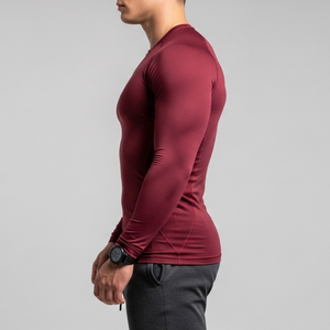 REXFIT SPORTS Camisetas Deportivas de Manga Larga para Hombre de Alta Calidad, Material de Punto, Ropa Casual OEM - Product Image 6