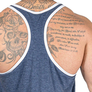 <b>Mens</b> Stringer <b>Singlet</b> OEM Muscle Tank Top Lightweight Gym Fitness Workout Training Activewear <b>for</b> <b>Men</b> <b>Mens</b> Stringer <b>Singlet</b> - Product Image 6