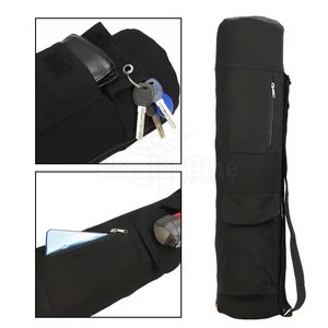 Bolsa de Transporte para Esterilla de Yoga de Nuevo Diseño, Ligera, con Asa para el Hombro y Bolsillo con Cremallera, Logotipo Personalizado, Bolsa Deportiva para Ejercicio y Fitness - Product Image 6