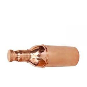Good Quality <b>Copper</b> <b>Bottle</b> with Strong Build and Secure Lid for Safe Storage of <b>Drinking</b> Water Anytime Anywhere - Product Image 3