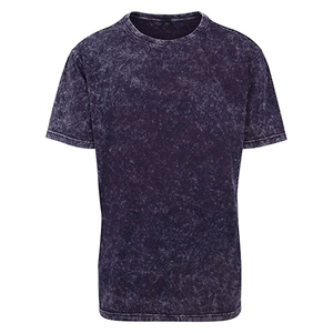 Nouveaux T-shirts délavés à l'acide 100 % coton pour hommes, personnalisables OEM, style hip-hop décontracté, respirants, effet usé, pour l'été - Product Image 3